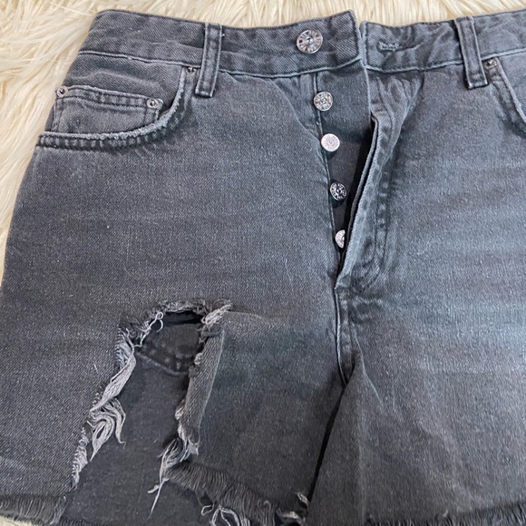 BDG Black Denim Shorts from urban outfitters - Picture 3 of 6